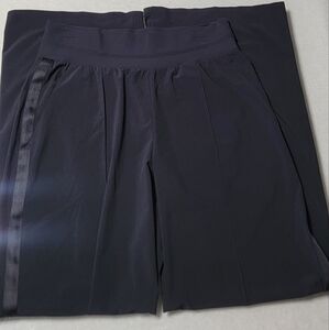 Black Pleated ATHLETA Nolita Wide Leg Pants
